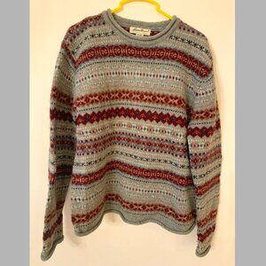 Eddie Bauer Women's Fair Isle Wool Sweater